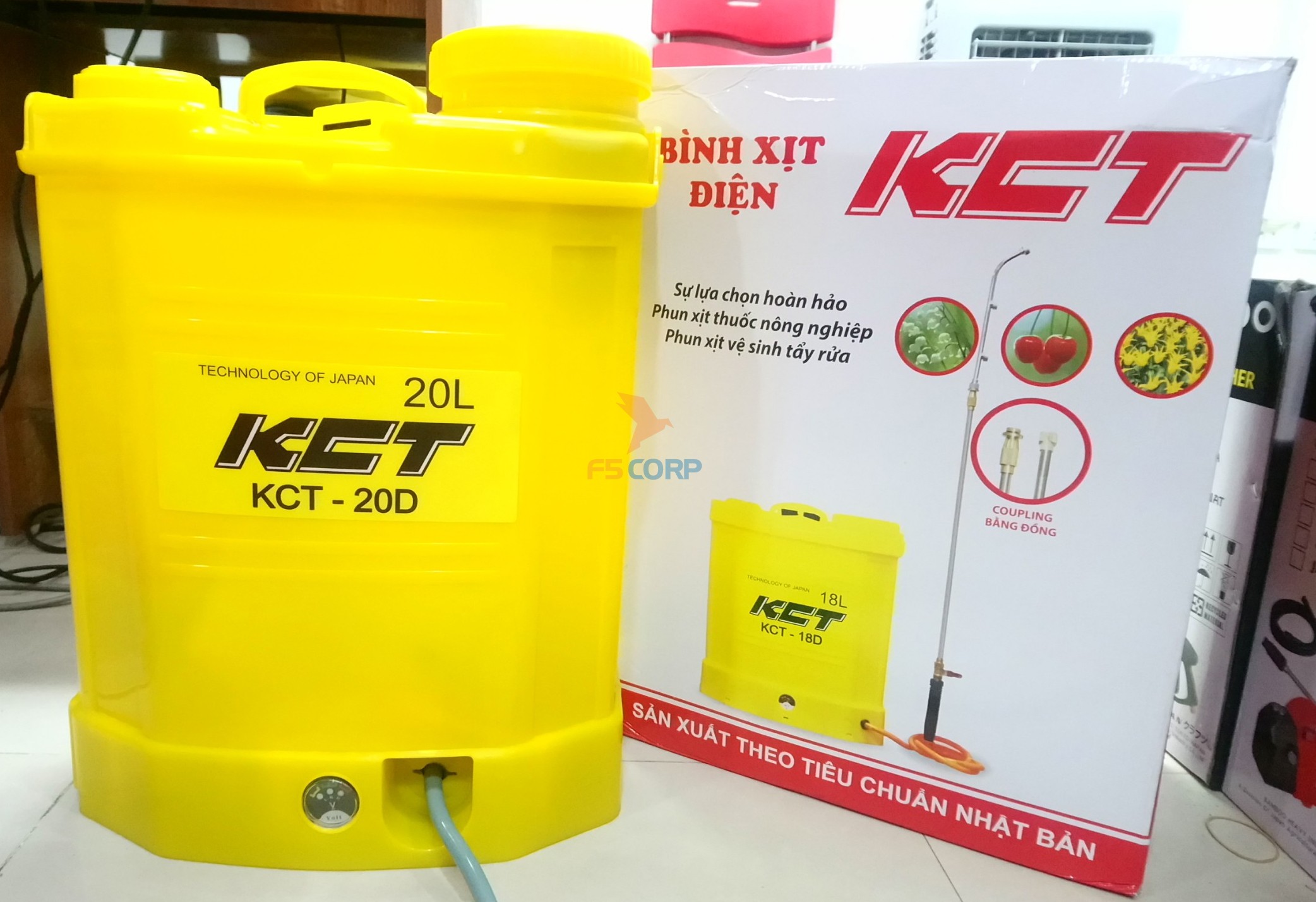 Bình Xịt Điện KCT 20D