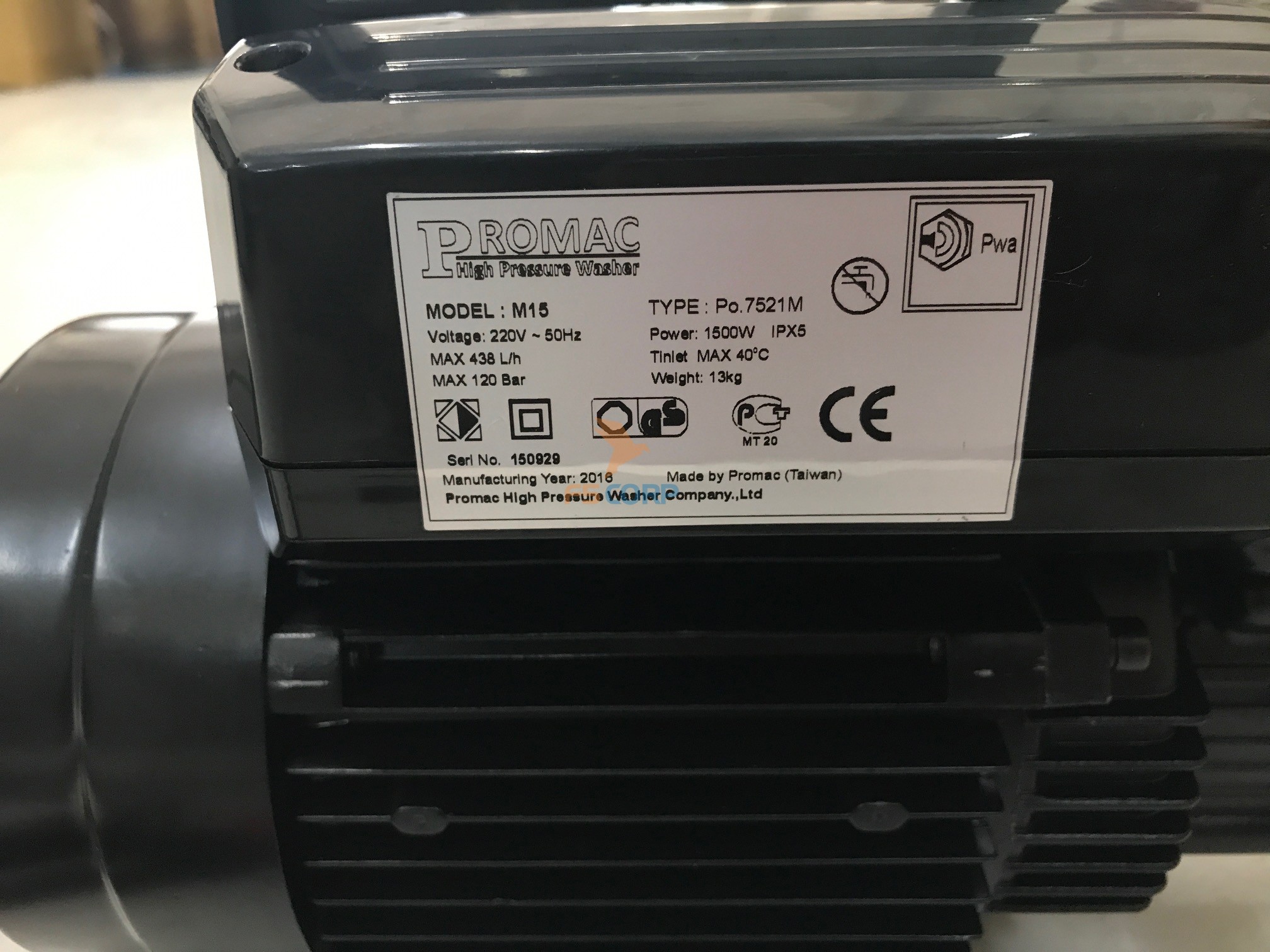 Máy phun áp lực PROMAC M15