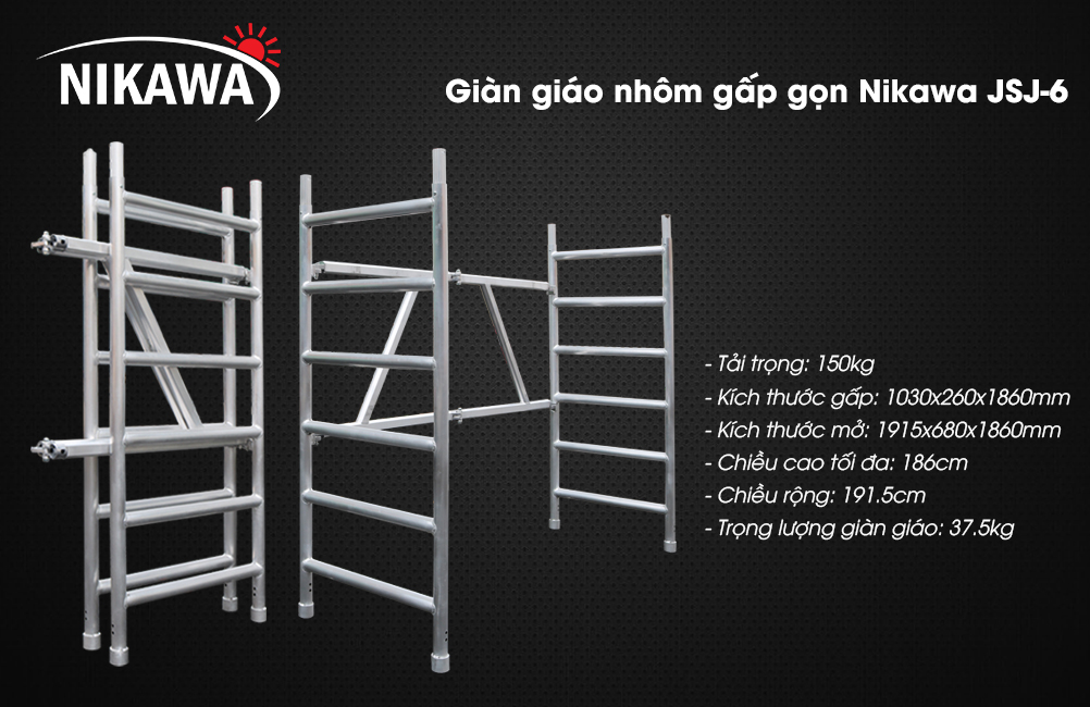 Thang giàn giáo lớn Nikawa JSJ-6
