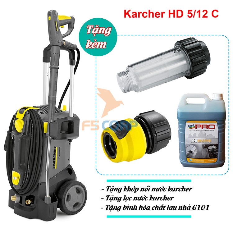 Máy phun xịt áp lực Karcher HD 5/12 C mã 1.520-900.0