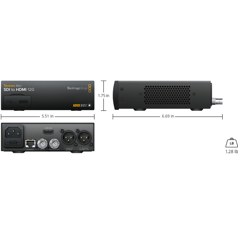 Card kĩ xảo Blackmagic Teranex Mini - SDI to HDMI 12G