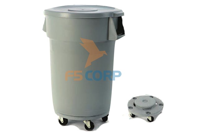 Thùng rác nhà bếp tròn 167 lít