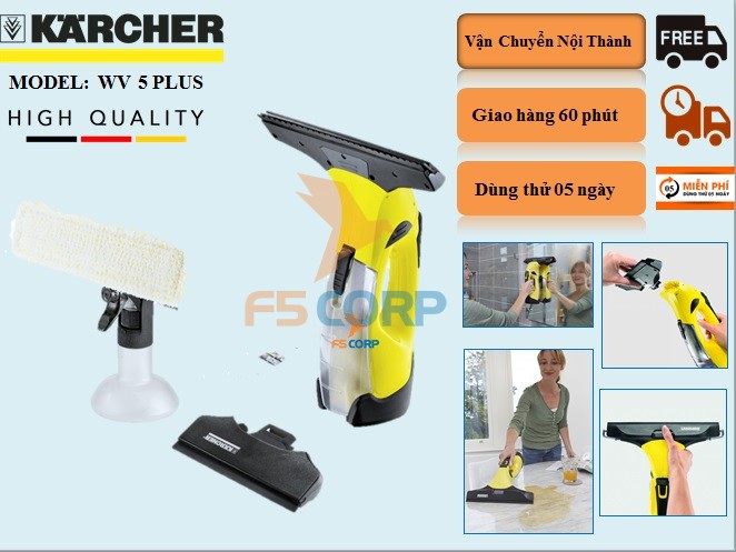 Máy lau rửa kính Karcher WV5 Plus (1.633-101.0)