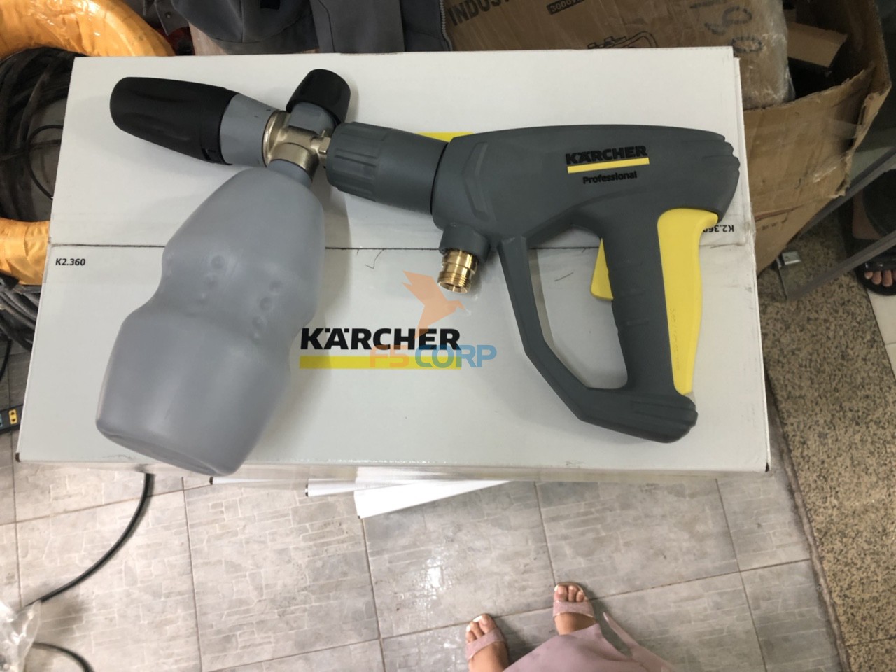 Bình phun bọt tuyết Karcher (2.112-018.0) 5/11, 5/12, 5/15, 6/15, 7/16