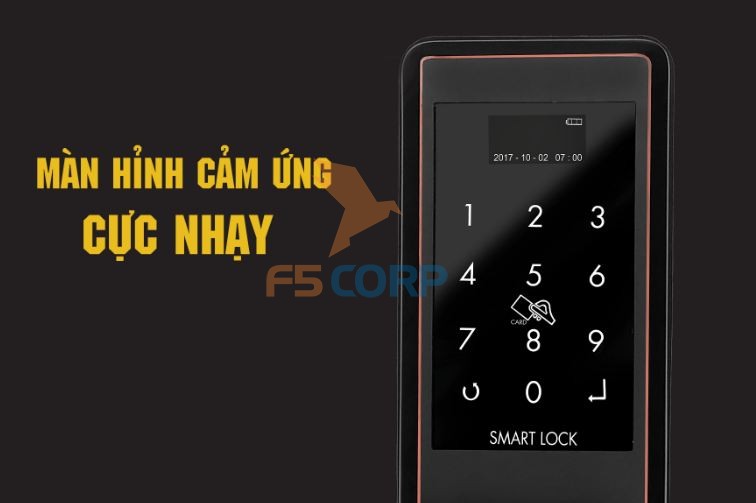Khóa cửa vân tay cao cấp 5ASYSTEMS TS 6000