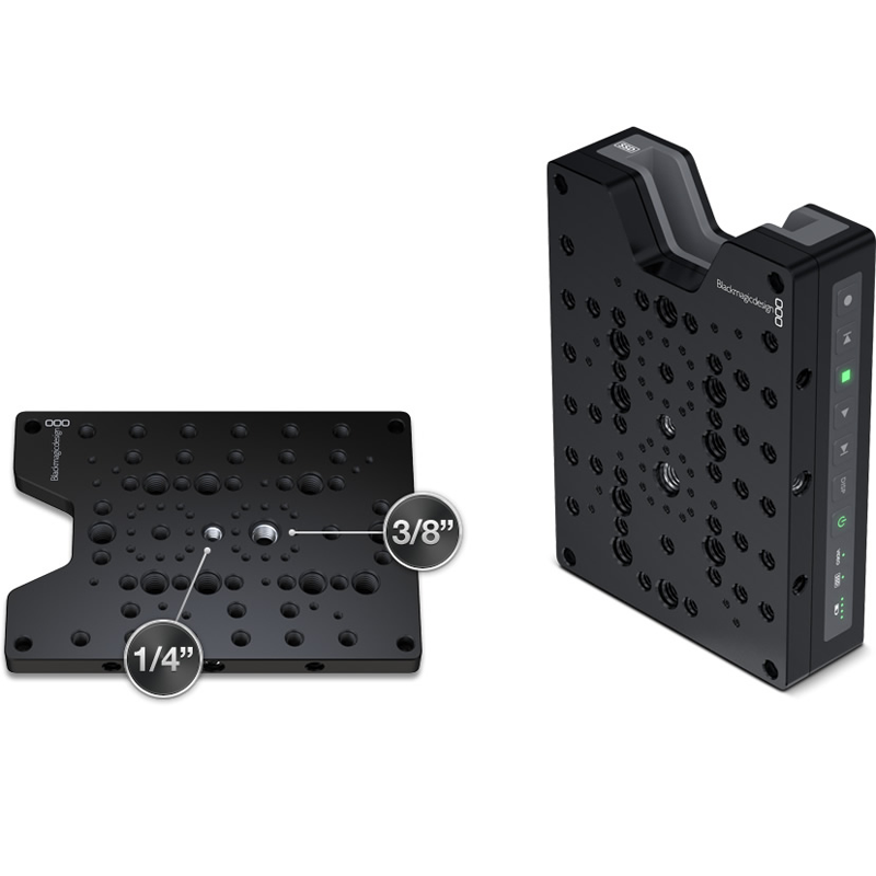 Thiết bị ghi hình Blackmagic HyperDeck Shuttle Mounting Plate