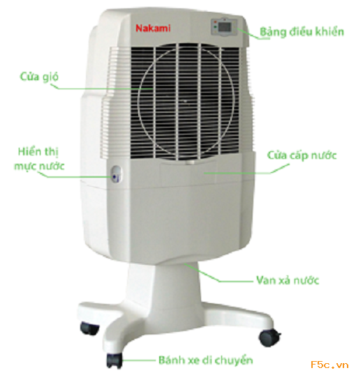 Quạt làm mát Nakami AC-2000