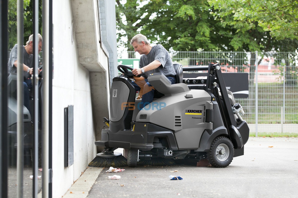 Máy quét rác Karcher KM 105/ 110 R D KSSB (High dump) (0.300-202.0)