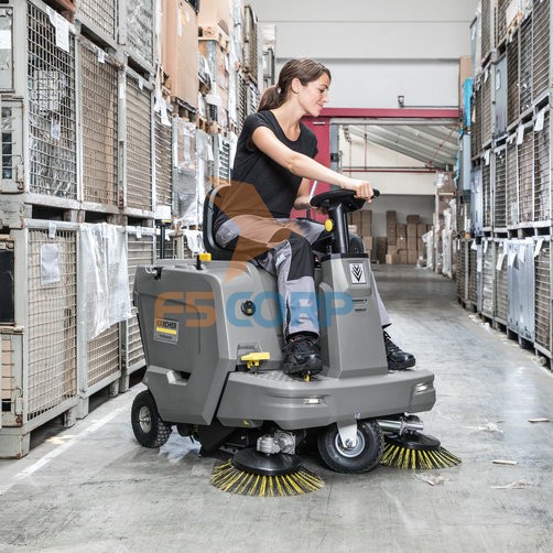 Máy quét rác ngồi lái Karcher KM 85/50 R Bp mã 1.351-126.0