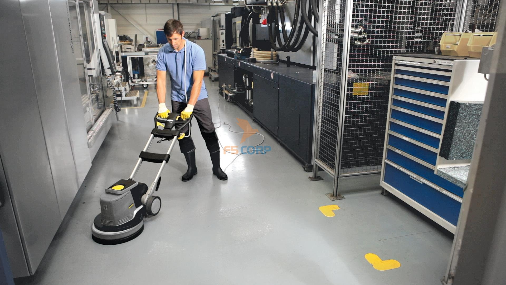 Máy chà sàn Karcher BDS 43/180 C Adv mã 1.291-228.0