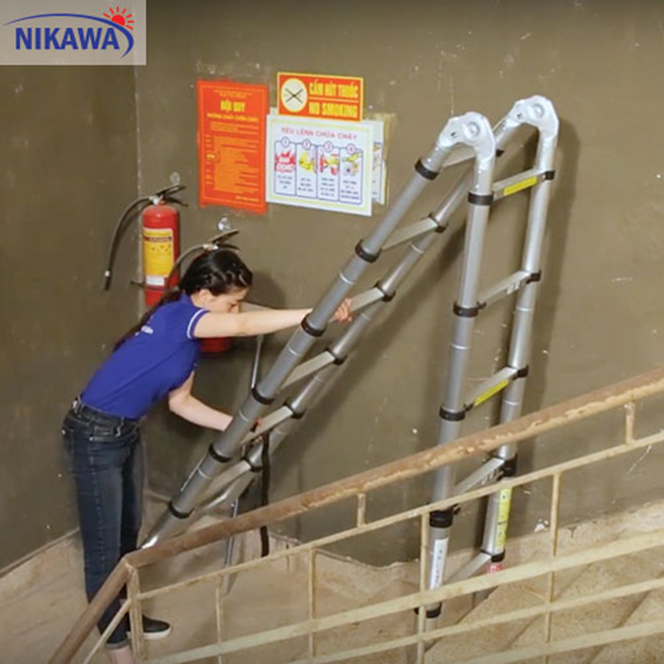 Thang nhôm rút gọn Nikawa NK-56AI