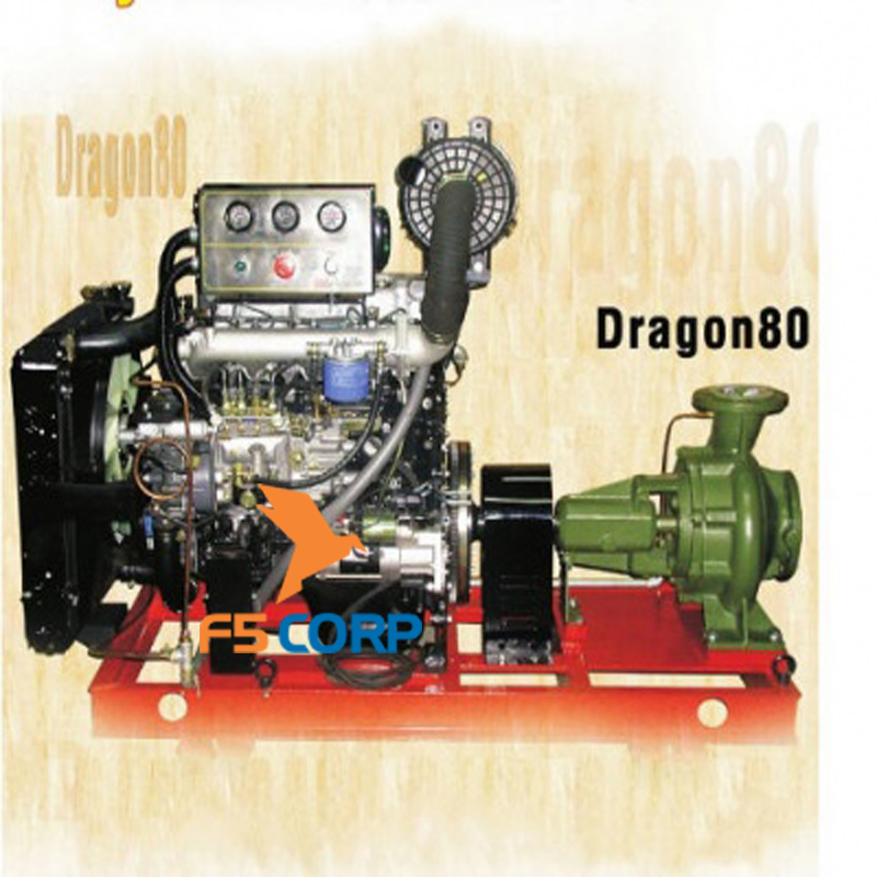 Máy bơm cứu hỏa Huyndai Dragon 80
