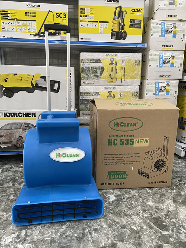 Quạt thổi thảm 3 tốc độ Hiclean HC 535