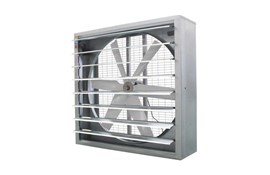 Quạt thông gió vuông QVKM 50 CM ( 2 mặt lưới )