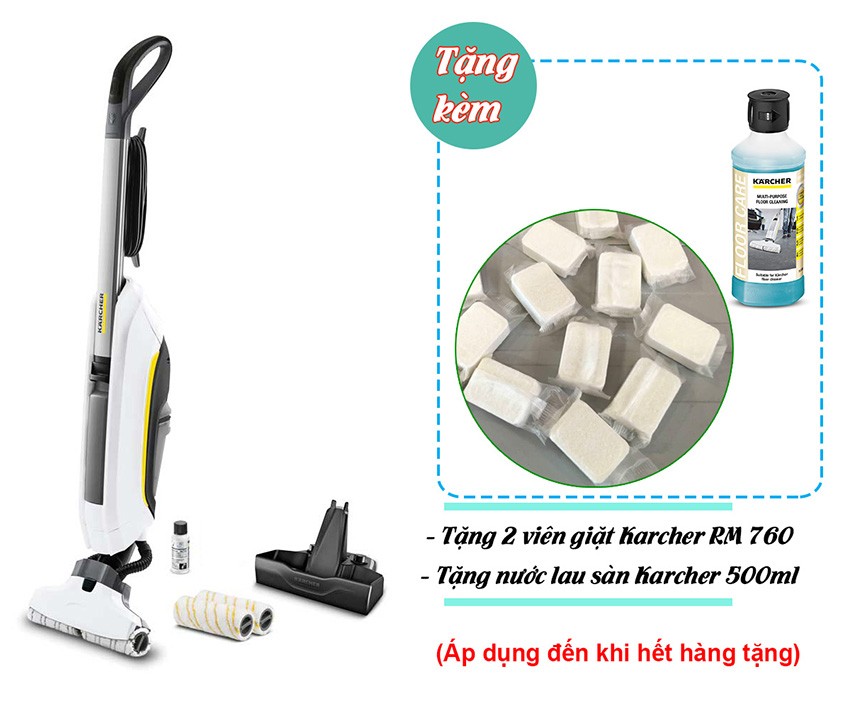 Máy lau sàn Karcher FC 5 Premium *EU (White) (1.055-460.0) New
