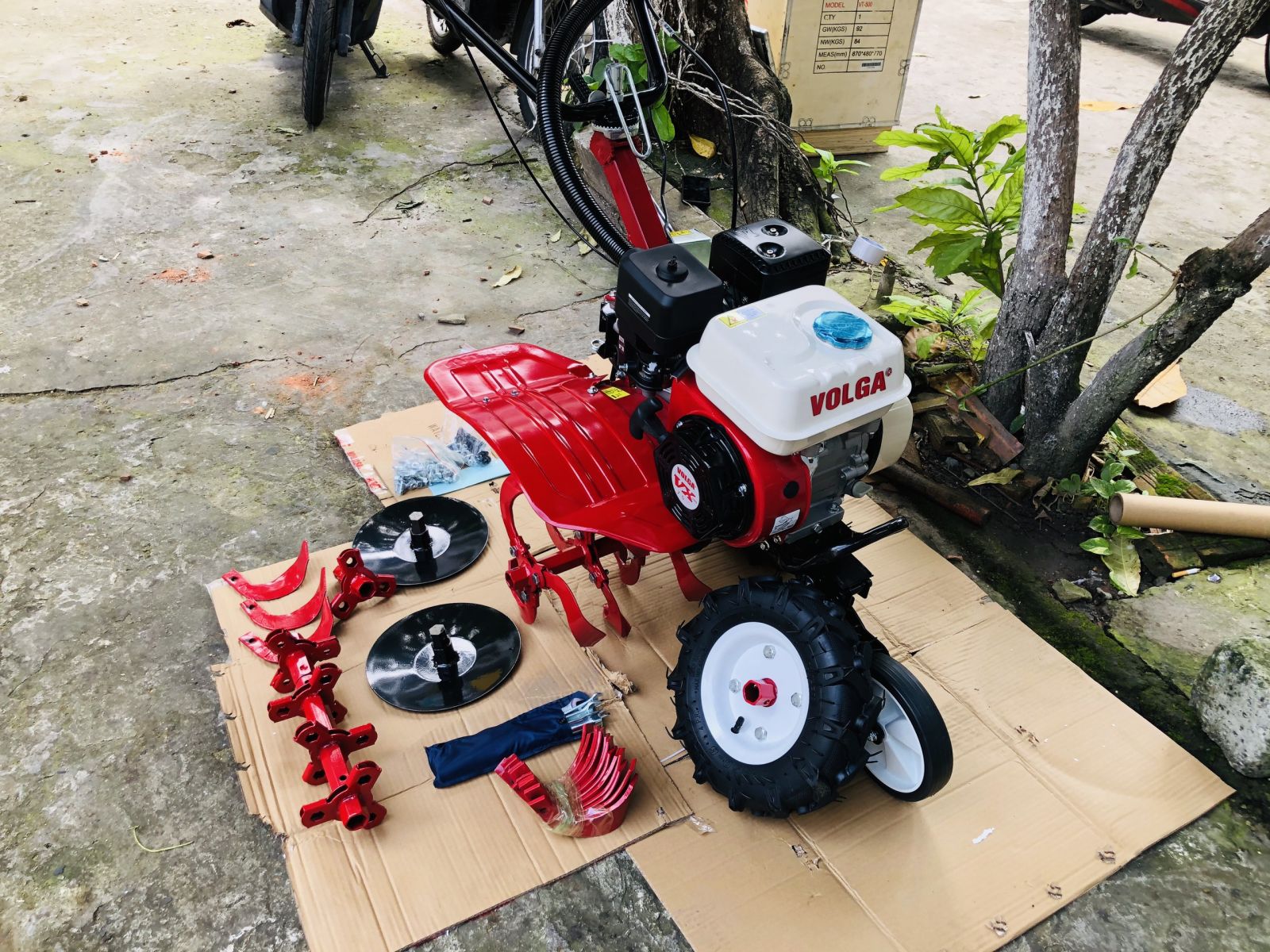 Công dụng của máy xới đất 