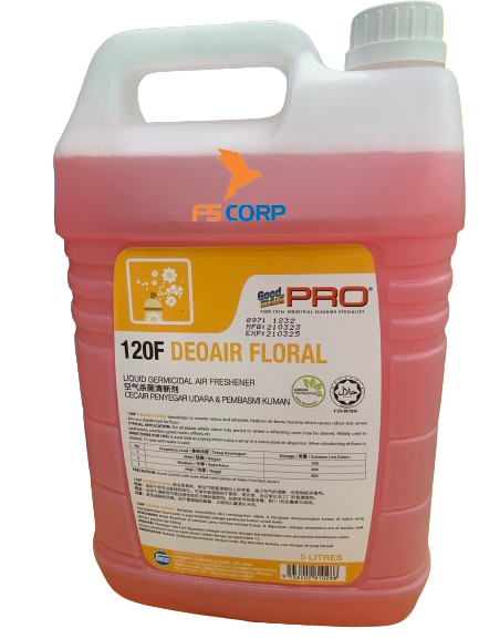 Nước hoa xịt phòng, khử mùi Goodmaid G120F - (Mùi kẹo ngọt)Made in Malaysia Can 5L