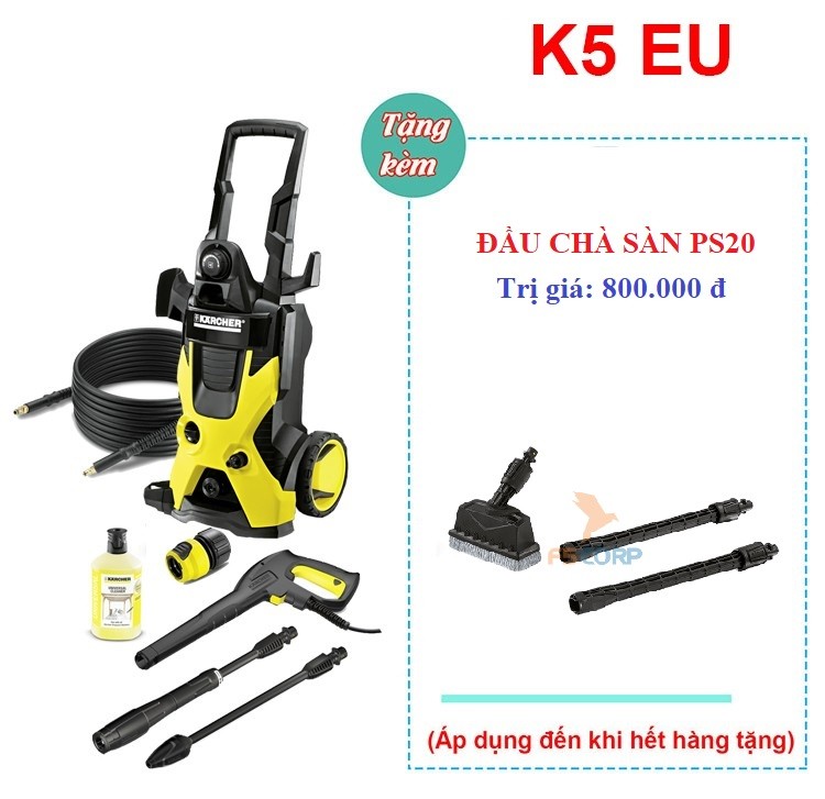 Máy phun áp lực Karcher K5 EU mã  1.180-633.0