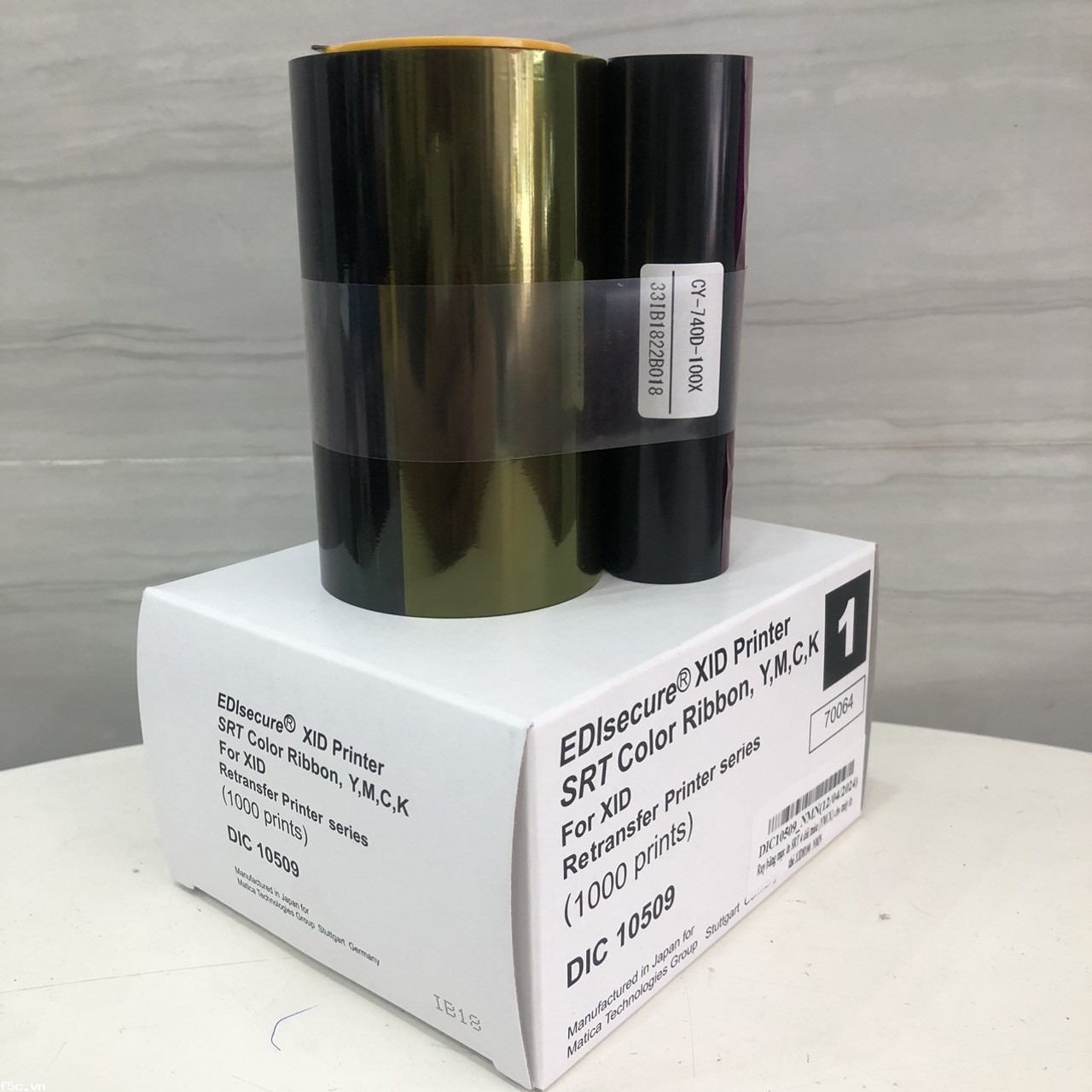 Ruy băng mực màu máy in thẻ nhựa Matica XID8300 chính hãng