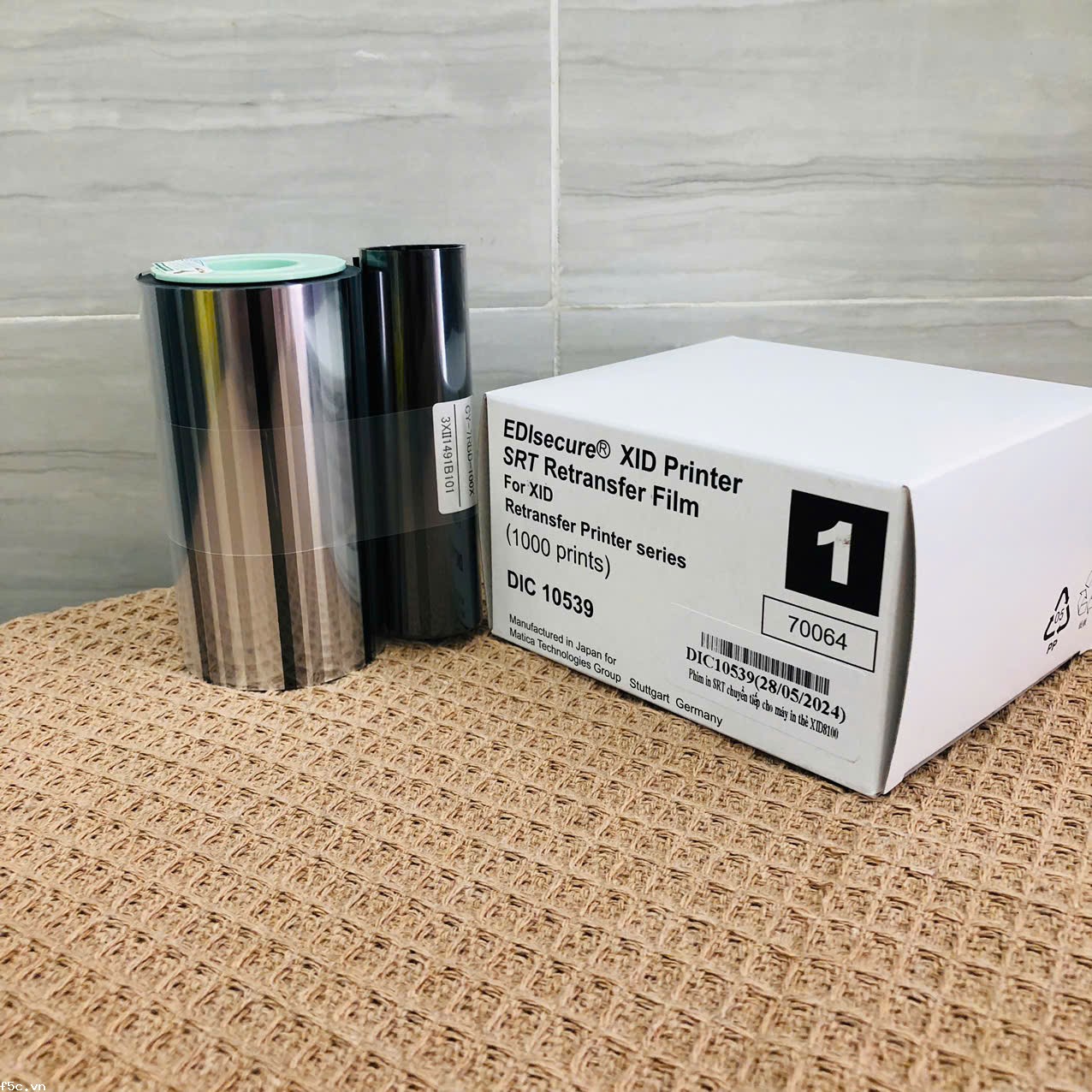 Phim In SRT Chuyển Tiếp Cho Máy In Thẻ XID8300 (ChromxPert)