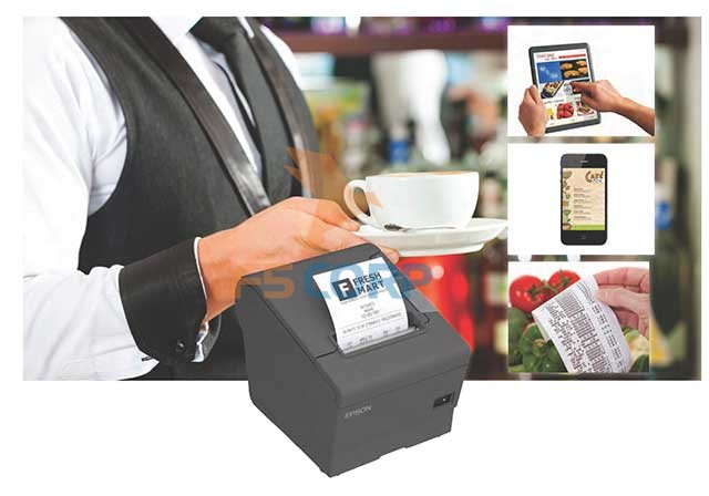 Máy in nhiệt Epson TM-T82 Cổng kết nối: USB