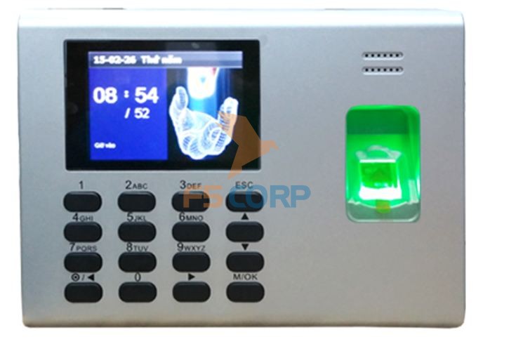 Máy chấm công vân tay & thẻ cảm ứng Ronald Jack DG900