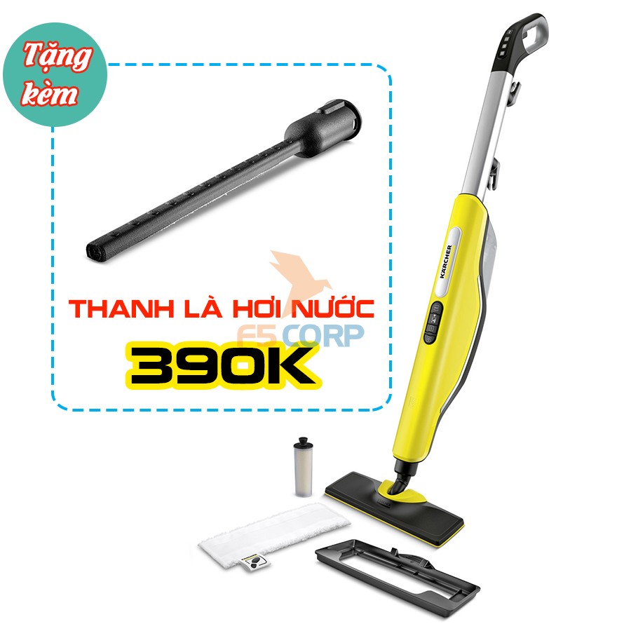 Máy làm sạch bằng hơi nước nóng Karcher SC 3 Upright EasyFix mã 1.513-300.0
