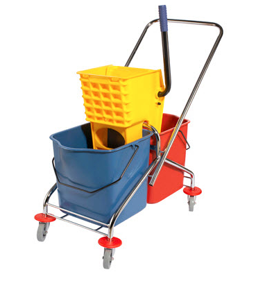 Xe đẩy vắt cây lau nhà 2 ngăn 46L Hiclean HC 08071