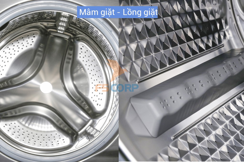 Máy giặt sấy Samsung 21 kg FlexWash WR24M9960KV/SV