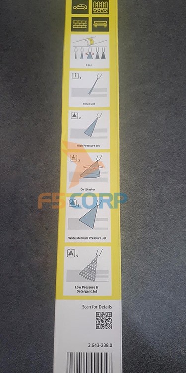 Đầu phun rửa xe áp lực Karcher MP 180 (2.643-238.0)