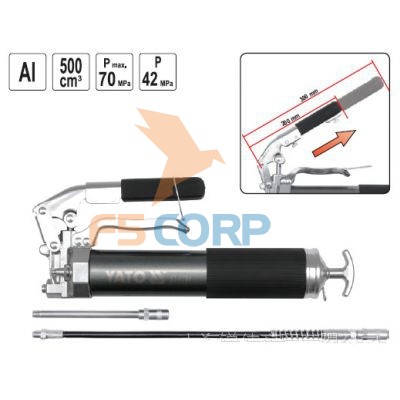 Súng bơm mỡ bằng tay 500CC YT-0704