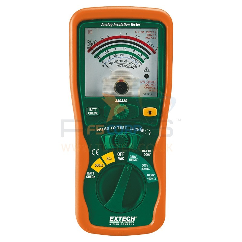 Thiết bị đo điện trở cầm tay Extech 380320