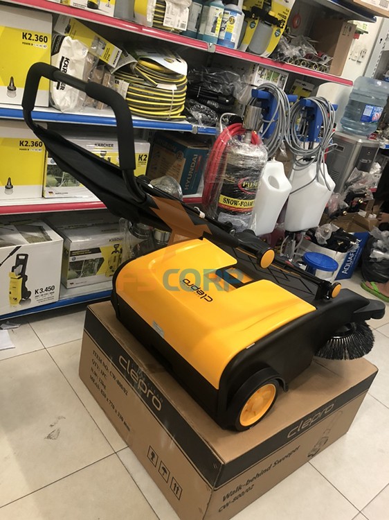 Máy quét rác đẩy tay Clepro CW-800/2
