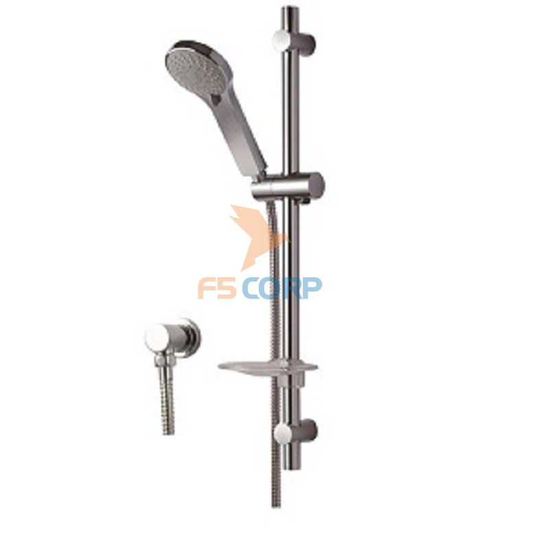 Thanh trượt sen tắm kèm bát sen và cút nối tường REI-S Toto TTSR106SMFU