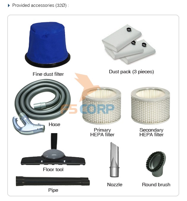 Máy hút bụi phòng sạch Super Cleaner EV-140SCR (KV-12CR)