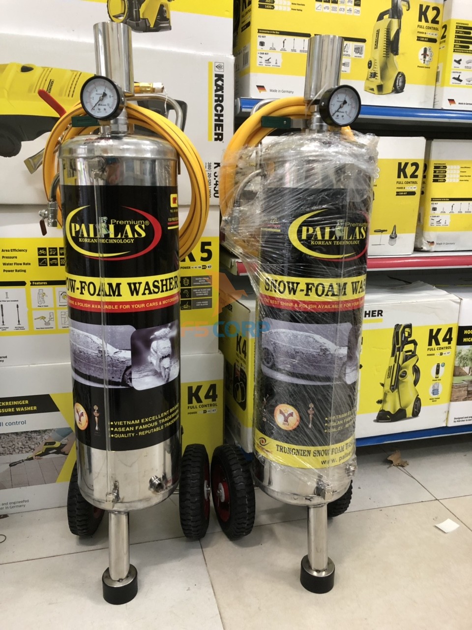 Bình rửa xe bọt tuyết Pallas 40 lít - MBT40