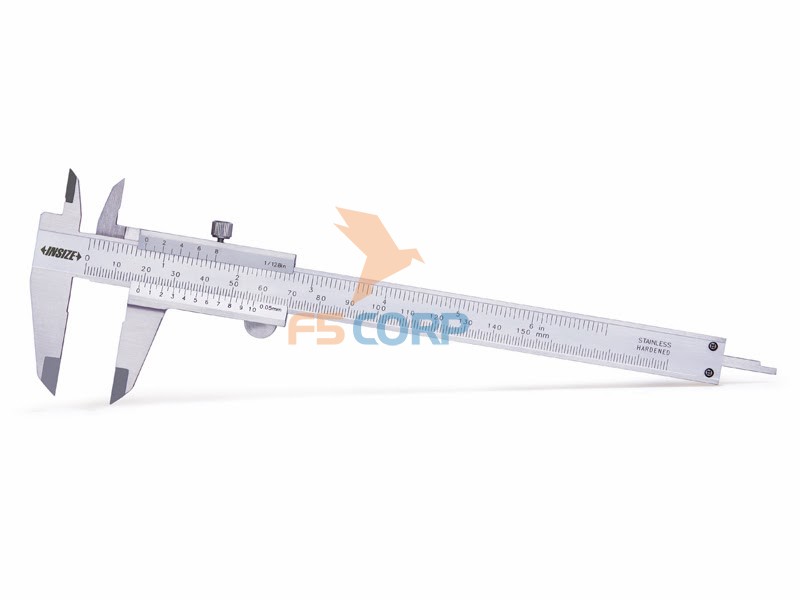 Thước cặp cơ khí Insize 0-200mm/0-8