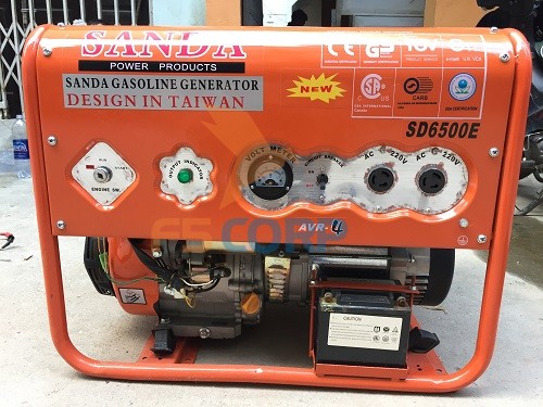 Máy phát điện khởi động đề Sanda SD6500E
