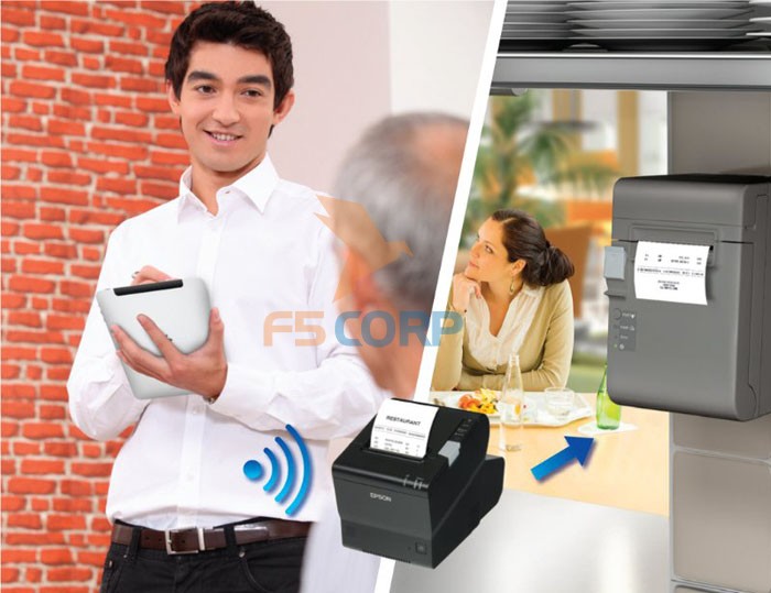 Máy in nhiệt Epson TM-T82 Cổng kết nối: USB