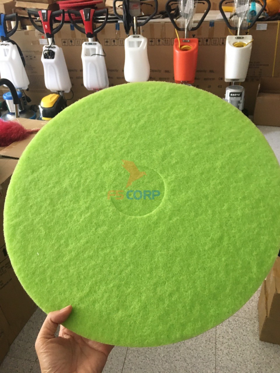 Pad chà sàn melamine dùng cho sàn ceramic, sàn có dấu giày...