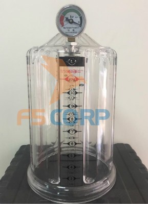 Bình thủy tinh của máy hút dầu thải HC-3297 12L