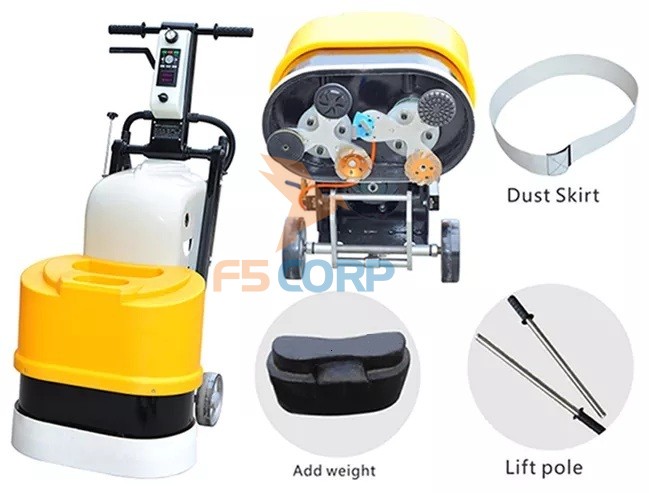 Máy mài đánh bóng đá, mài nền bê tông CLEAN TECH - CT 179