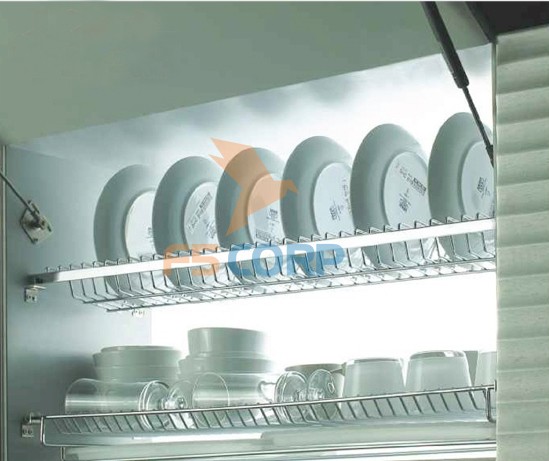 Kệ úp chén Inox tủ bếp trên Higold  401011