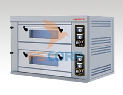 Lò nướng gas 2 tầng 4 khay Berjaya BSP-G120-2BD