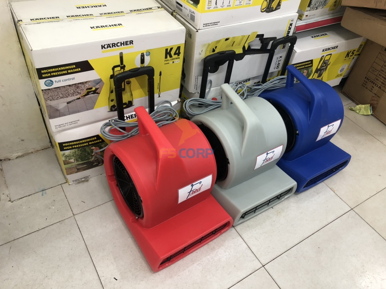 Quạt thổi thảm 3 tốc độ Fred 900D