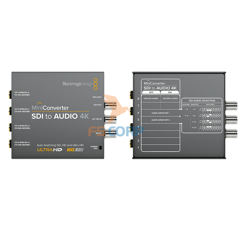 Card kĩ xảo Blackmagic Mini Converter - SDI to Audio