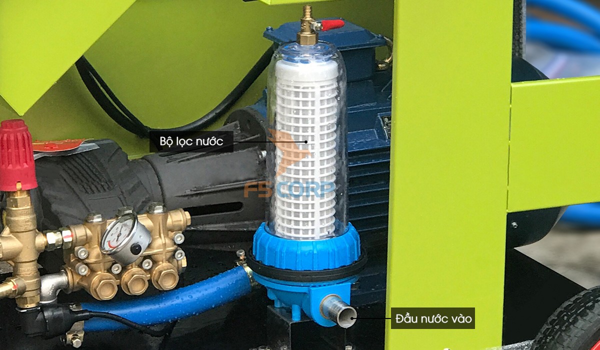 Máy phun xịt rửa xe siêu cao áp Projet P100-1925B3 - Công suất 9Kw - 250Bar