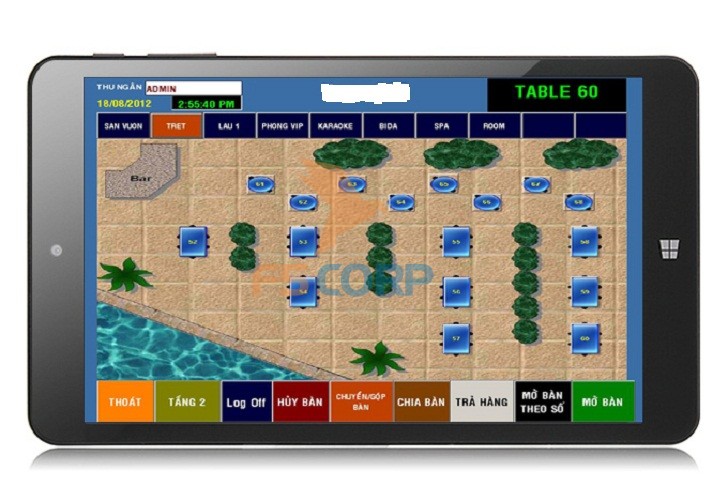 MÁY POS ORDER CẦM TAY W4