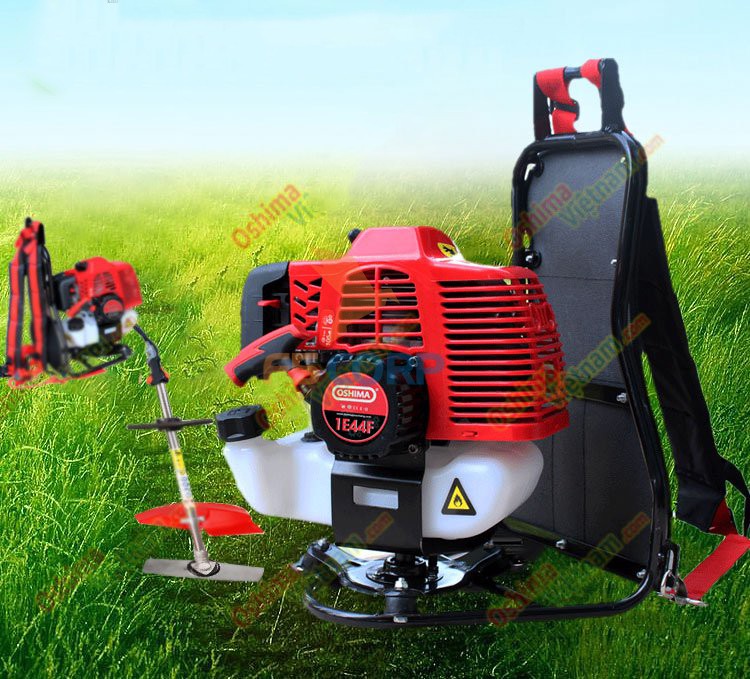 Máy sạc cỏ Oshima 1E44F
