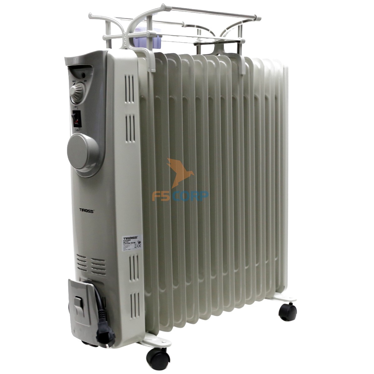 Lò sưởi dầu 13 thanh TIROSS TS926-1